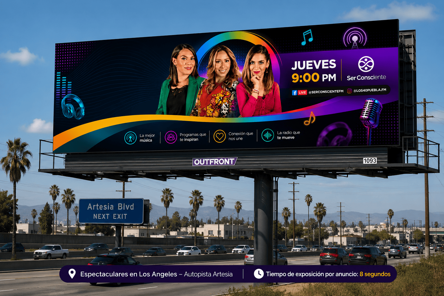 Espectaculares en Los Angeles