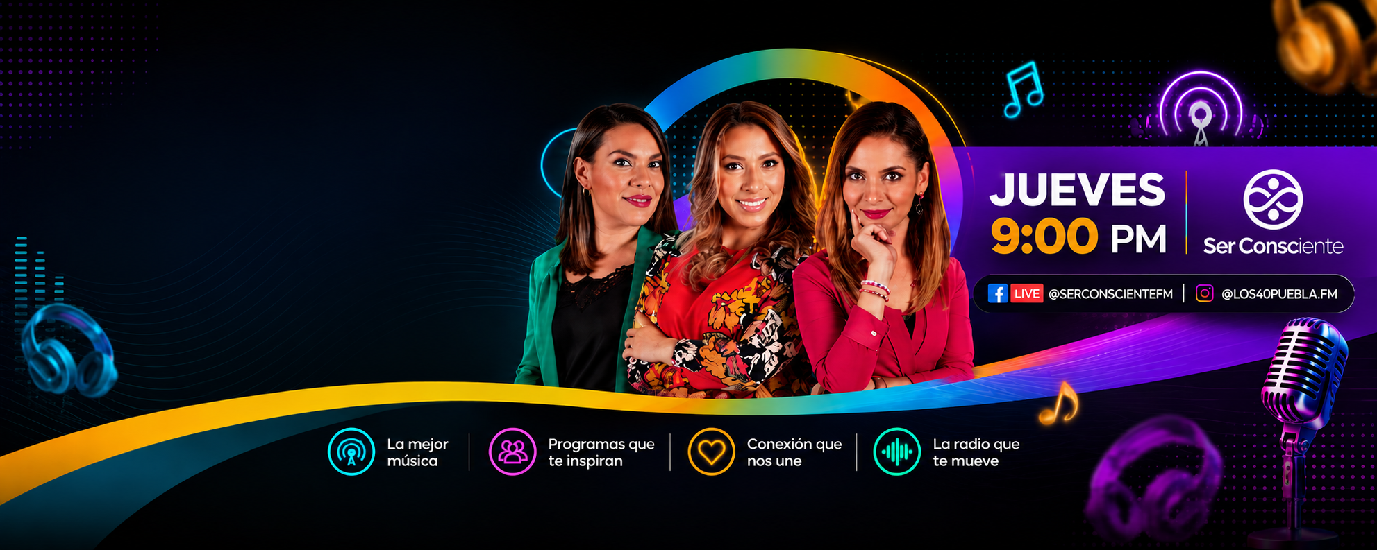 Banner de Los 40 Puebla